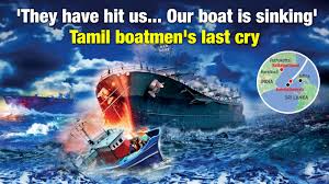 our boat is sinking' tamil boatmen's