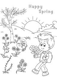 This printable seasons coloring page is simple and versatile making it a great addition to any lesson plan about the four seasons or weather. Coloring Pages 4 Seasons Novocom Top