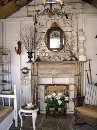 Great Ideas On How To Decorate The Fireplace In 2020 Shabby Chic Fireplace Living Room Decor Rustic Shabby Chic Farmhouse