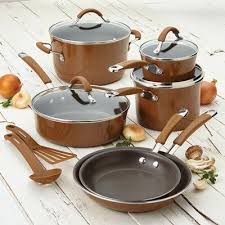 Rachael Ray Rachael Ray Cucina 12 Piece Aluminum Non Stick Cookware Set Birch Lane In 2020 Cookware Set Pots And Pans Sets Nonstick Cookware