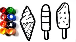 How To Draw Ice Cream Easy Steps For Children Beginners Nava Kids Youtube Ice cream sticks or you call them popsicle sticks or wood sticks, make a great craft supply for kids. how to draw ice cream easy steps for children beginners nava kids