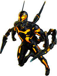 Only time will tell how the mcu eventually adapts the character, but when hugh jackman first brought him to life in 2000 (just a few years after batman & robin nearly nuked the whole superhero genre), it was pretty clear that the classic yellow jumpsuit had to go. Yellow Jacket 2 By Alexelz On Deviantart Marvel Yellowjacket Marvel Villains Marvel Concept Art