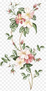 Seamless floral pattern with roses. Flower Sketch Png Images Pngwing