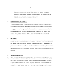 There is no standard form of tenancy agreement. Memorandum Of Lease Agreement Template Free Download