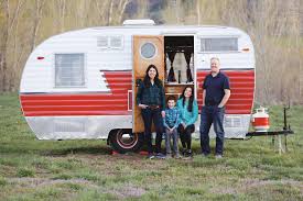 Occdesign camping is my therapy, funny camper quote camping retro farmhouse metal tin decor sign gift idea for friend family motorhomes/rv camping. One Local Family S Perfect Getaway Vehicle Aspen Sojourner