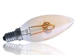 nextec premium e14 cog filament edison retro led kerze 2 watt echtglas led kerzen led led birnen