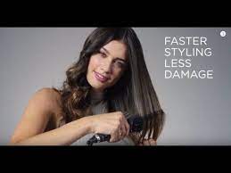 The New Revlon Salon One Step Straight And Shine Xl Straightening Brush Youtube Straightening Brush Hair Life Shiny Hair