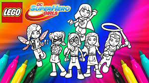 Dc super villains will look and play in a very familiar manner to anyone who has ever touched a lego game, but for those just starting out, here is a quick guide on what to expect as you. Dc Super Hero Girls Coloring Page Lego Coloring Book Youtube