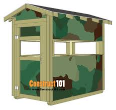 Deer shooting house design and bom : Pin On Pump House Plans