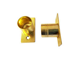 Check spelling or type a new query. 2 Brass Curtain Rod Recess Brackets 20mm Pole Support Brackets Net Voile Socket