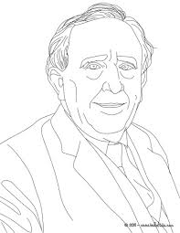 British Authors Colouring Pages J R R Tolkien People Coloring Pages Coloring Pages Colouring Pages