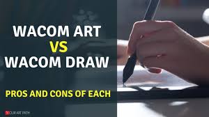 wacom intuos draw vs wacom intuos art comparsion review