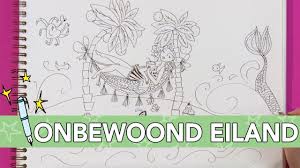 Onbewoond Eiland Tekenen Jill Eiland Tekenen Thema