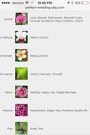 Pin On Flower Meanings For Wedding Bouquet