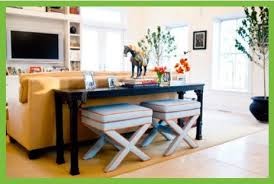 Ottomans Under Console Table Visit Info Asmarainc Com Table Behind Couch Living Room Seating Home