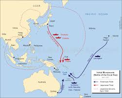 From simple political maps to detailed map of midway islands. Battles Of The Coral Sea And Midway Island Google Search Sea Battle Wwii Maps Battle