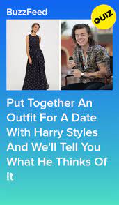 10, harry styles avoided a one direction question by taking a bit. Does Your Outfit Choice Impress Harry Styles On Your First Date Together Harry Styles Quiz Boyfriend Quiz Style Quizzes