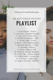 Woman Crush Wednesday Music Playlist Love Songs Playlist Playlist Song Playlist