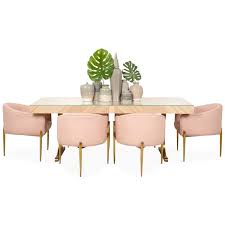 Milan Dining Table In Ash In 2020 Art Deco Dining Chair Dining Table Modern Dining Table