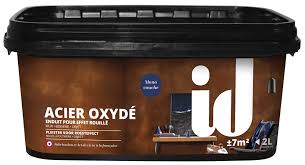 Alors que pour certains supports on cherche à tout prix à éliminer la rouille avant de peindre, avec la peinture effet rouille l'objectif est de sublimer le. Base D Enduit Acier Oxyde Pour Effet Rouille 2 L
