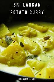 Potato Curry Cooked In Coconut Milk Recipe Curry Recipes Raw Food Recipes Veg Curry