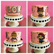 Lol surprise dolls birthday cake. Classy Girl Cupcakes On Twitter Check Out Our Take On An Lolsurprise Birthdaycake With The L O L Surprise Logo And Cute Lil Dolls All Piped In Buttercream Nofondant Here Lolsurprisedolls Cake Mkebakery Milwaukee
