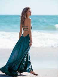 Free People Extratropical Dress Boho Summer Dresses Backless Maxi Dresses Elegant Dresses Long