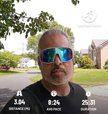 Running 3 miles in hot weather