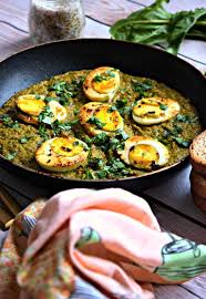 Kolhapuri Green Masala Egg Curry Recipe Recipes Indian Food Recipes Food