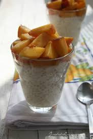 Pune laptele la fiert cu vanilia. Budinca De Tapioca Cu Lapte De Cocos Isabela Cuisine