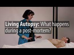A medical examination of a dead person's body in order to find out the cause of death: Living Autopsy What Happens During A Post Mortem Full Lecture Youtube