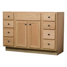 Maybe you would like to learn more about one of these? Quality One 31 1 2 H Unfinished Oak Vanity Cabinet At Menards