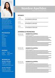 Descargar word modelo de curriculum vitae. Curriculum Vitae Para Descargar Y Editar Cv Gratis