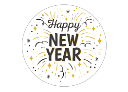 Edible cake toppers | Happy New Year ...