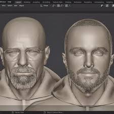Thought I'd share this one too 💪😎💎💎💎 Zbrush, Photoshop, Blender  Instagram.com/geo_siskas/