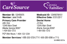 The number to call the insurance company if you have questions about your insurance coverage is there. Https Www Caresource Com Documents Georgia Member Id Cards Ga P 0027 V 2