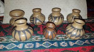 7 Manuela Olivas Pottery Vessels Hand made Mata Ortiz Artists Signed Unique 