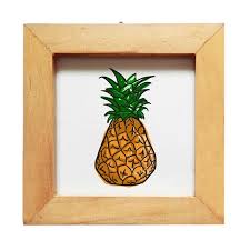 1.5 sketsa buah buahan (coklat) 1.15 gambar buah buahan (nanas) masyarakat kerap menyebutnya dengan buah coklat. Sejingga Senja Nanas Mini Frame Dekorasi Dinding Coklat Terbaru Agustus 2021 Harga Murah Kualitas Terjamin Blibli