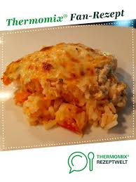 Reis Auflauf Rezept Rezepte Reisauflauf Rezepte Thermomix
