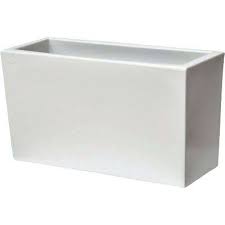 Did you scroll all this way to get facts about white planter box? Plastic Rectangular Planter In L X In W X In H White Large Plastic Rectangular Planters Uk Planter Boxes Cheap Planters Diy Wood Planters