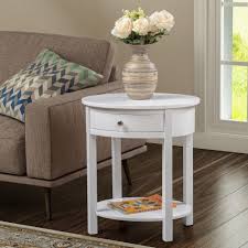 Ne Of The Most Convenient And Most Inexpensive Methods To Change A Blank Canvas Is By Painting It Repaint Each Spa End Tables Johar Furniture White End Tables