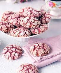 Ruby Chocolate Crackle Cookies Crackle Cookies Chocolate Crackle Cookies Chocolate Crinkle Cookies