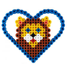 Herz liebe zeichen für immer für happy valentines tag infinity. Hama Maxi Bugelperlen Set Herz Stern 18 46