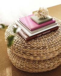 Ikea Footstools Or Use Tires For A Cheap Diy Ikea Footstool Ikea Alseda Wicker Decor