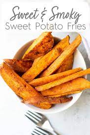 Sweet potatoes make a lovely addition to falafel and hummus. Healthy Baked Sweet Potato Fries Marisa Moore Nutrition
