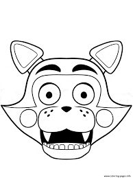 Five nights at freddy's coloring and printable page. Print Fnaf Freddy Five Nights At Freddys Foxy Coloring Pages Valentines Fondo De Pantalla Laptop Cumpleanos Y Dibujos