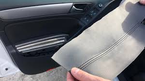 You can keep the folding piece with motor and swap it to your mirror base.so you can build your vw golf 4 power folding mirror. How To Wrap Upholstery With Leather Vw Golf 5 Mk6 Door Panels Video