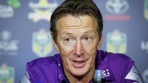 Storm head coach craig bellamy looks at his paperwork during a melbourne storm nrl training session at aami park on may 9, 2018 in melbourne, australia. Craig Bellamy Says It S Impossible For State Of Origin Coach To Lead Nrl Side