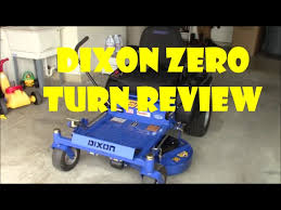 Check spelling or type a new query. Dixon Zero Turn Tractor Review Youtube
