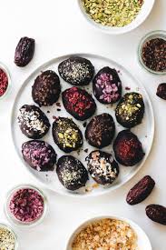 Medjool Date Peanut Butter Eggs Feasting On Fruit Peanut Butter Eggs Feasting On Fruit Vegan Dessert Recipes
